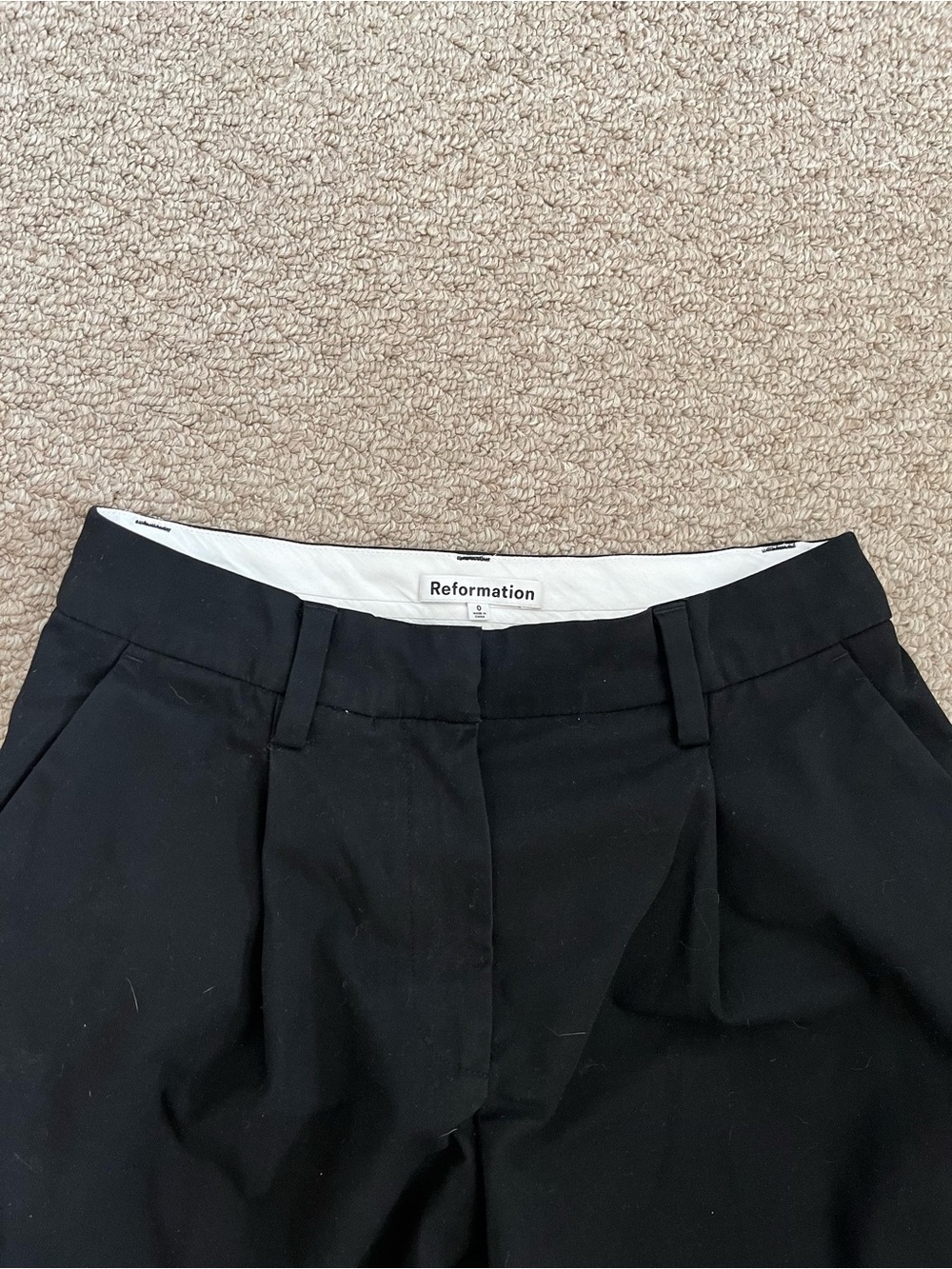 Reformation Alex Mid Rise Pant - Picture 6 of 6